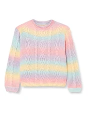 Women's Cable knit Sweater, Sick Pink, XL Women's Cable knit Sweater, Sick Pink, XL