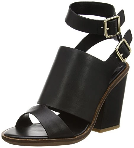 Women's Callie Heels Sandals, Black (Black Leather / 97), 4 UK