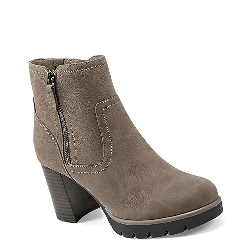 Women's Camber Ankle Boot, Taupe Leather, 7 UK