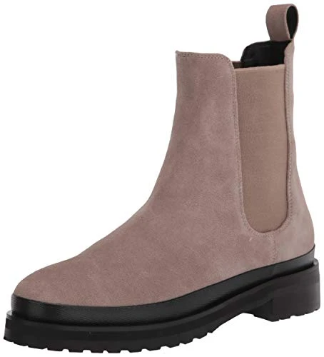 Women's Camila Chelsea Boot, Taupe Suede, 4 UK