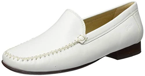 Women's Campina Mocassins, White (Snow 001), 6 UK