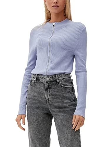 Women's Cardigan Sweater, Fliederfarben, L