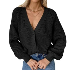 Womens Cardigans Open Front Chunky Jumpers Cardigans Long Sleeve Cable Knitted Sweaters Tops Short Coat Casual Jacket Loose Outwear B Black M Womens Cardigans Open Front Chunky Jumpers Cardigans Long Sleeve Cable Knitted Sweaters Tops Short Coat Casual Jacket Loose Outwear B Black M