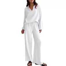 Women's Casual Curvy Outfits Women's Sporty Wide Walking Running Suit Plus Size Outfits Hooded Jumpsuit Home Women 2 Piece Outdoor Activities, White, 3XL
