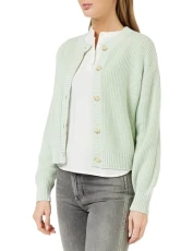 Women's Cat Cardigan , Pastel Blue, S Women's Cat Cardigan , Pastel Blue, S