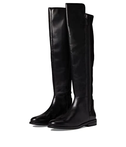 Women's Chase Tall Knee Boot, Black Leather, 3.5 UK