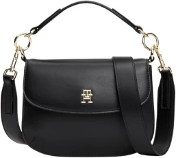 Women's Chic Crossbody Bag with Handle, Black (Black), One Size Women's Chic Crossbody Bag with Handle, Black (Black), One Size