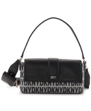 Women's Chriselle Flap Demi Shoulder Bag, Black, Medium Women's Chriselle Flap Demi Shoulder Bag, Black, Medium