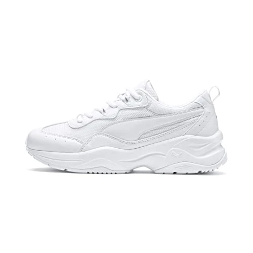 Women's Cilia Low Top Sneakers, White, 3 UK