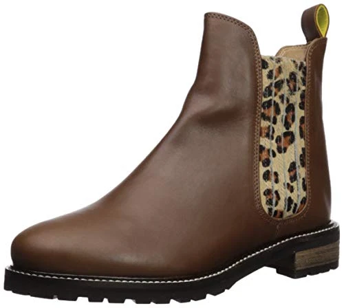 Women's Claredon Chelsea Boot, Leopard, 4 UK