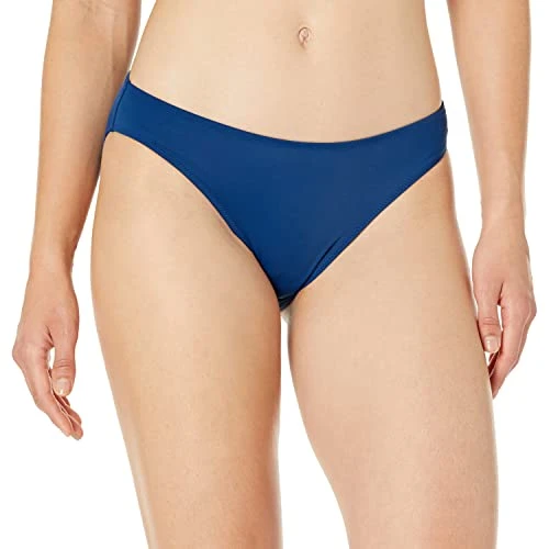 Women's Classic Bikini Swimsuit Bottom, Deep Blue, 14