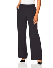 Women's Classic Fit Straight Leg Lux Suit Pant Business Casual, Navy, 18 Women's Classic Fit Straight Leg Lux Suit Pant Business Casual, Navy, 18