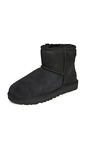 Women's Classic Mini Ii Classic Boot, Black, 7 UK