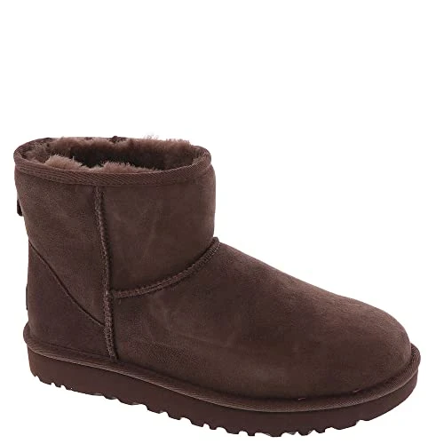 Women's Classic Mini Ii Fashion Boot, Burnt Cedar, 5 UK