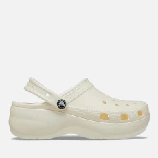 Womens Classic Platform Croslite™ Clogs - Beige
