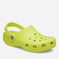 Womens Classic Rubber Clogs - Yellow