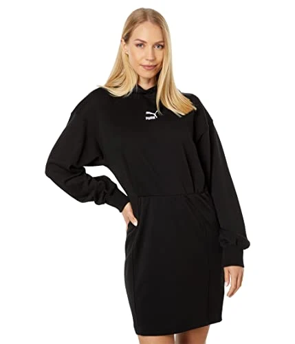 Women's Classics Hooded Dress Black, S