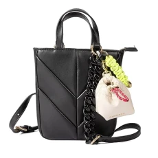 Women's Cleland Bags, Black/White, Grande