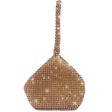 Womens Clutch Bag Evening Bag Handbags Purse Diamante Glitter Handbag With Chain Shoulder Strap for Wedding Bridal Engagement Prom Cocktail Elegant Party Ladies