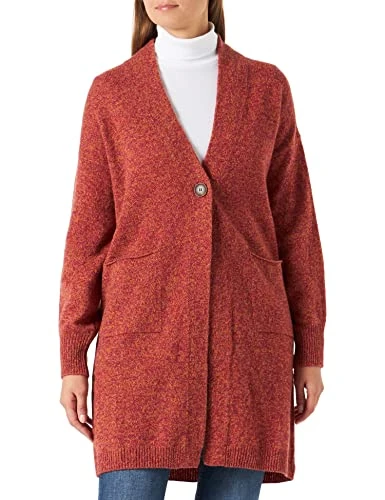 Women's Coat 103MDN003, Orange 66F, XS