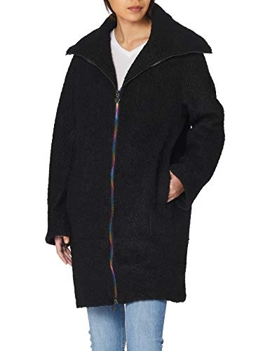 Women's Coat Land Cotton, Light, Jacket, Black, L