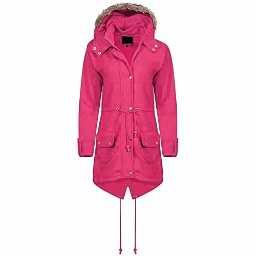 Women's Coats For Women Ladies Coats Womens Coats Winter Jackets For Women Uk Women's Jackets Fuchsi