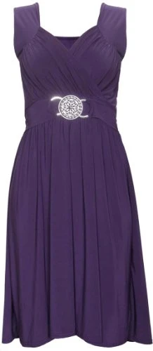 Women's Cocktail Casual Dress 20 / 22 Purple