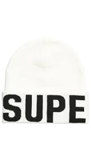 Women's Code MTN Knitted HAT Beret, Óptica/Black,