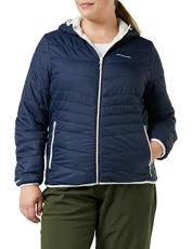 Women's CompressLite Hooded Quilted Jacket, Navy Blue, 10 Women's CompressLite Hooded Quilted Jacket, Navy Blue, 10
