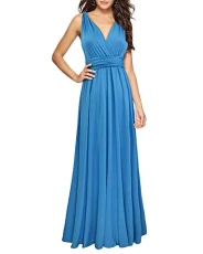 Womens Convertible Transformer Multi Way Cocktail Off Shoulder Wedding Bridesmaid Evening Long Maxi Dress Floor Length Bandage Pageant Prom Ball Gowns Backless Party Evening Dress,Blue3,M Womens Convertible Transformer Multi Way Cocktail Off Shoulder Wedding Bridesmaid Evening Long Maxi Dress Floor Length Bandage Pageant Prom Ball Gowns Backless Party Evening Dress,Blue3,M