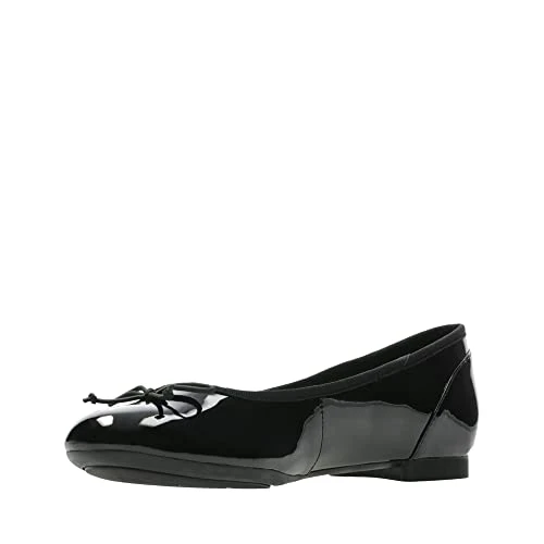 Women's Couture Bloom Ballet Flats, Black Black Patent, 6 UK