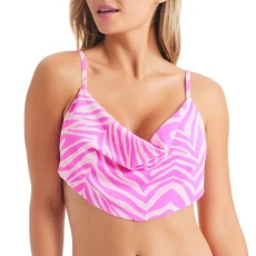 Women's Cowl Neck Bikini Top Swimsuit, Tulip, XL Women's Cowl Neck Bikini Top Swimsuit, Tulip, XL