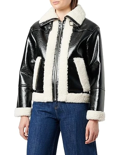 Women's C_Pashila OUTERWEAR JACKET, Black1,