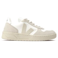Womens Cream V Trainers - White