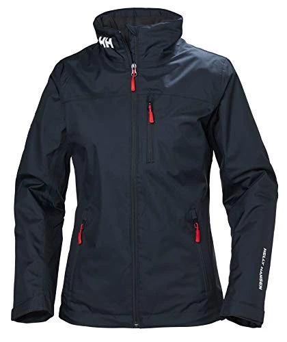 Womens Crew Midlayer Jacket, L, Navy