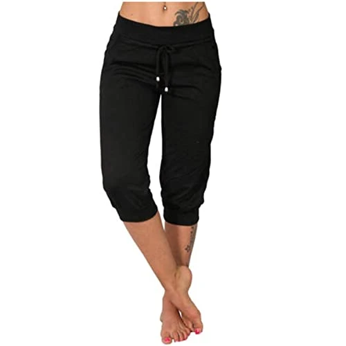 Womens Cropped Trousers, Three Quarter Length Trousers Women, Cropped Trousers, Ladies Capri Trouser