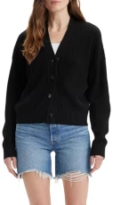 Women's Cyrus Cardigan Blacks, Caviar, L Women's Cyrus Cardigan Blacks, Caviar, L
