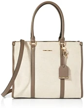 Women's D Ameris M Bag, Natural/Dk Taupe, One Size Women's D Ameris M Bag, Natural/Dk Taupe, One Size