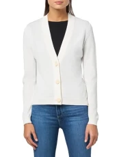 Women's Deep V-Neck Cardigan with Buttons Sweater, Iso, XL Women's Deep V-Neck Cardigan with Buttons Sweater, Iso, XL