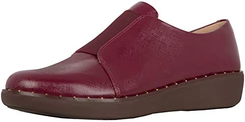 Womens Derby Stud Slip-On Shoes