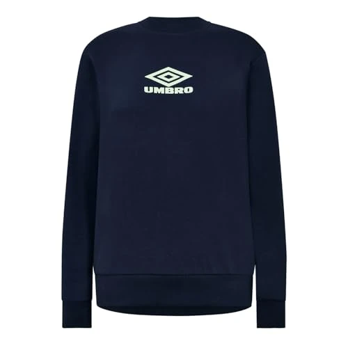 Womens Diamond Crew Sweat Indigo/Seafoam XS