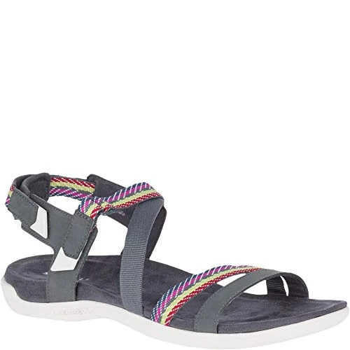 Women's District Mendi Backstrap Sling Back Sandals, Grey (Turbulence), 8 UK (41 EU)