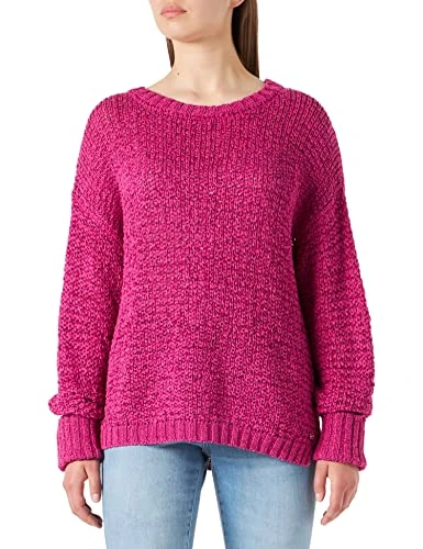 Women's DK1332.000.G23208 Pullover Sweater, 302 Berry, L