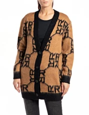 Women's Dk1456 Cardigan Sweater, 080, XS Women's Dk1456 Cardigan Sweater, 080, XS