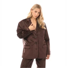 Womens Drama Club XL Blazer Chocolate Chocolate Plum S Womens Drama Club XL Blazer Chocolate Chocolate Plum S