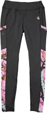 Women's Driven Performance Leggings, Black Heather, X-Small Women's Driven Performance Leggings, Black Heather, X-Small