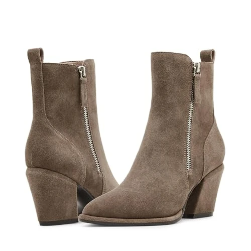 Women's Elenor Ankle Boot, Taupe Suede, 4 UK