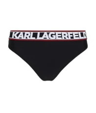 Women's Elongated Logo Bikini Bottoms, White, S Women's Elongated Logo Bikini Bottoms, White, S