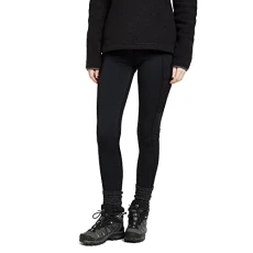 Womens Embira Softshell Leggings, Comfortable Fit, Breathable Pants, Black, 10 EU Womens Embira Softshell Leggings, Comfortable Fit, Breathable Pants, Black, 10 EU
