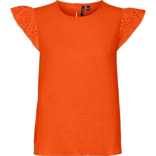 Womens Emma Top Scarlet Ibis L